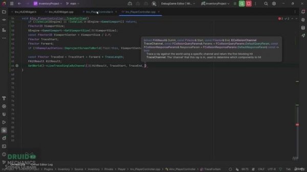 10. Tracing for Items
