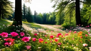 Звуки природы. Лес. Птицы. Звуки весенних певчих птиц на опушке леса