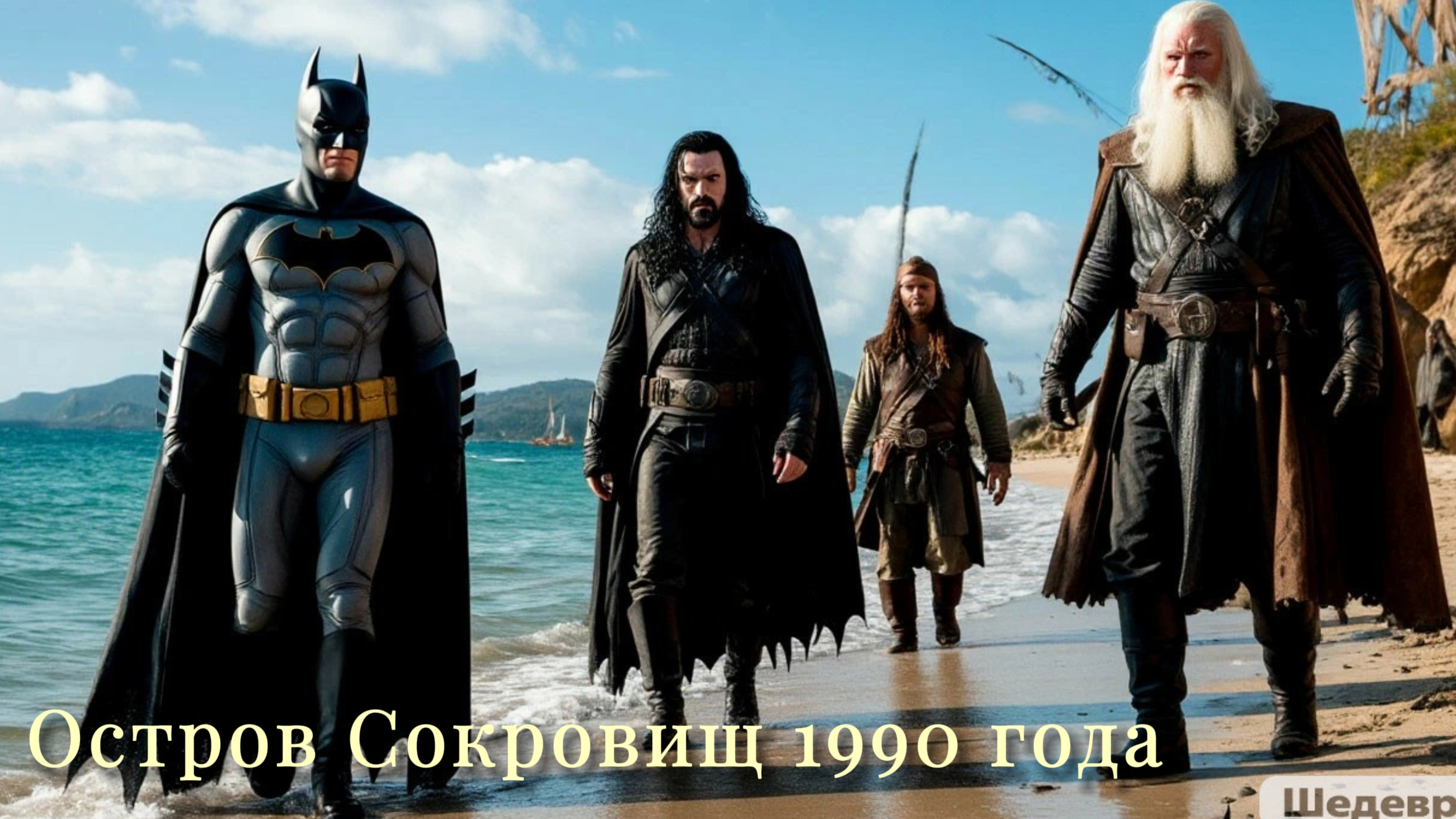 Саруман Белый и Брюс Уэйн в роли пиратов или Обзор на Остров Сокровищ