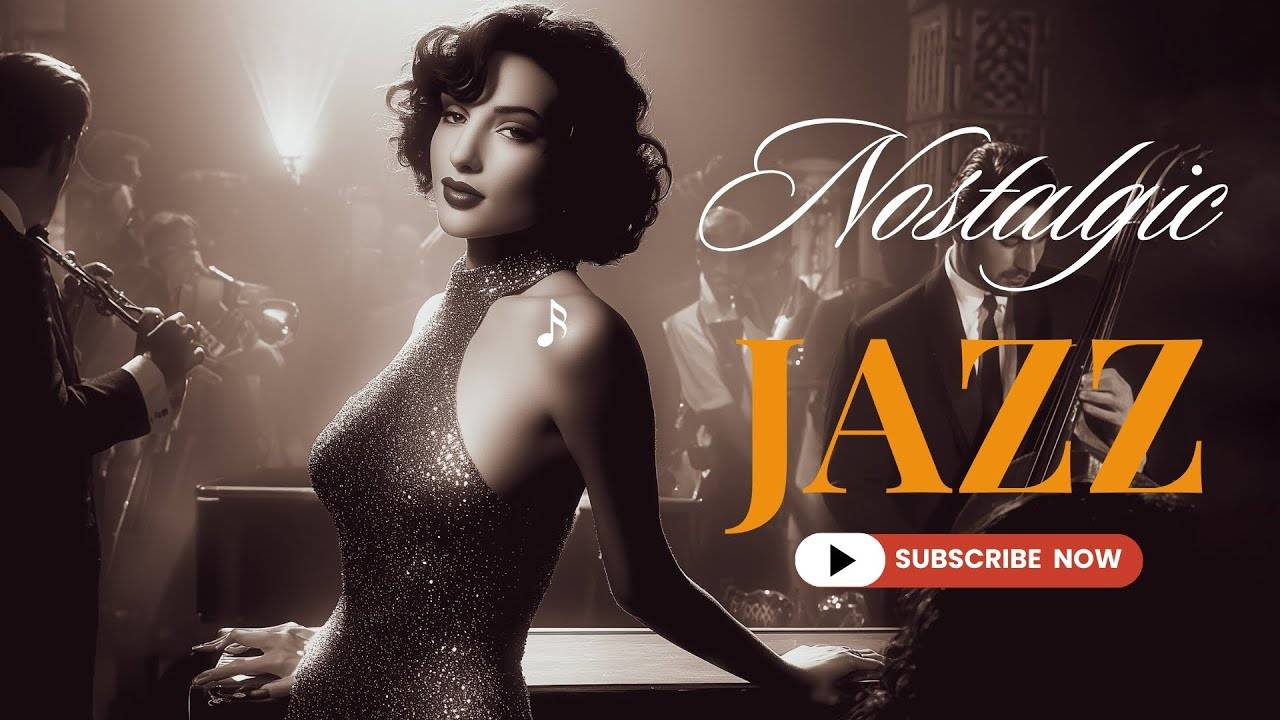 Вечер винтажного джаза 🎷 Старые классические мелодии для расслабляющей атмосферы, неподвластной вре смотреть онлайн