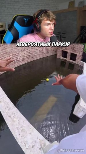 Самый Безумный Паркур в Истории! 🤯 #shorts #шортс #паркур #трюк #сальто #интересно #фонк #эдит