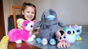 Распаковка игрушек от Сбабам