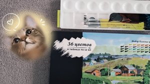 Арт распаковка. Акрил Малевичъ. Кисти Himi. Палитра для акрила😋