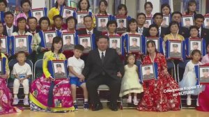 Ким Чен Ын встречается с семьями погибших в Курской операции