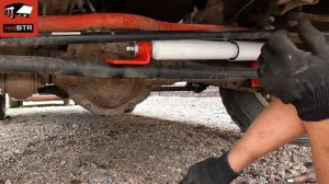 Установка: Рулевой демпфер шток-шток на УАЗ Патриот