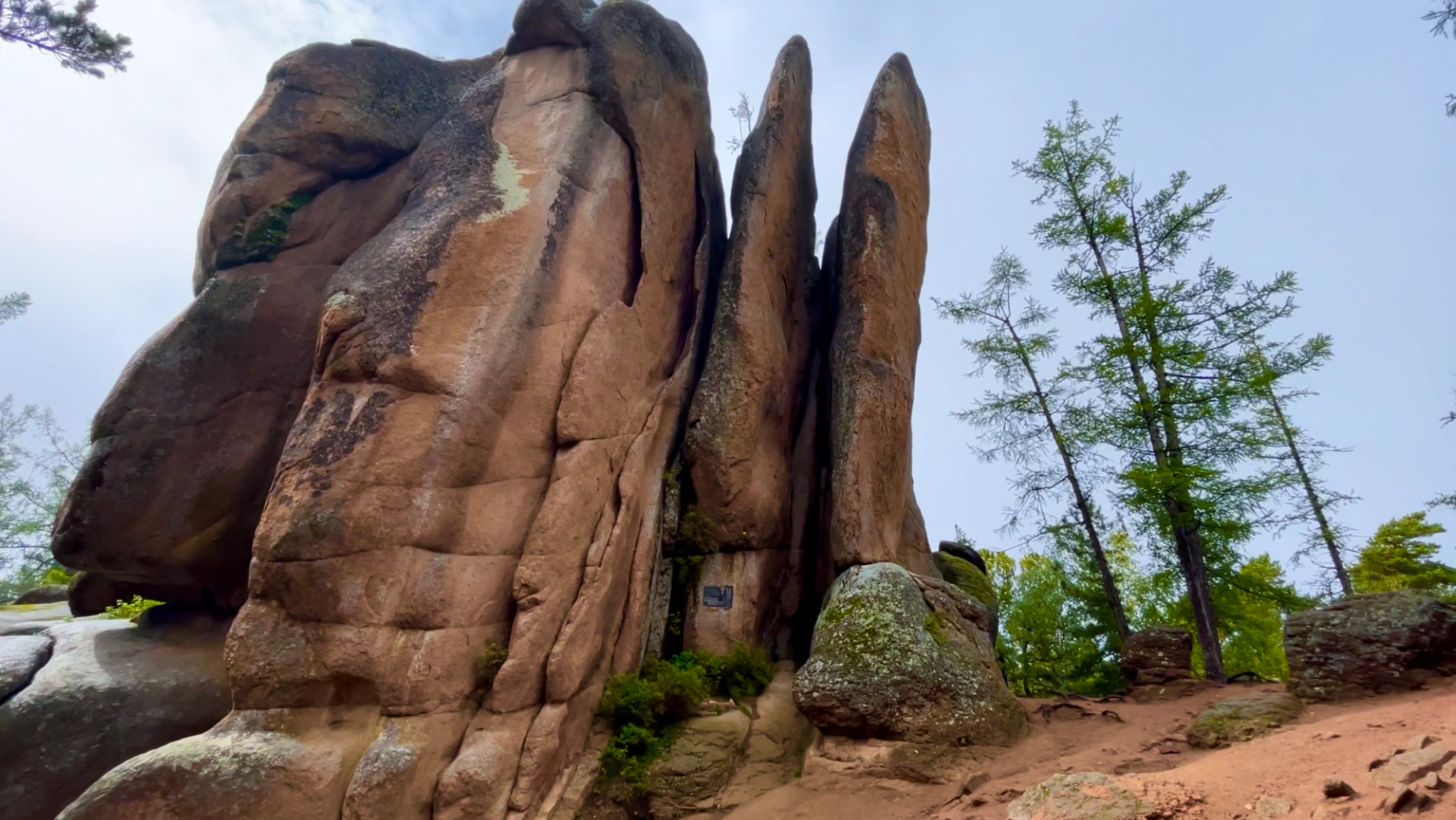 Восхождение столба «Львиные ворота» и самый популярный столб «Перья» в «Красноярских столбах». Э-7