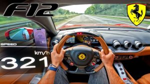 Ferrari F12 6.3 V12  на ТЮНИНГЕ СДЕЛАЕТ 340КМ/Ч после 12 лет AutoTopNL