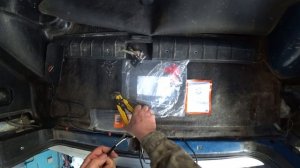 подключение электрики фаркопа на Ниву Ваз-21214