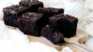 Шоколадный брауни с секретом.