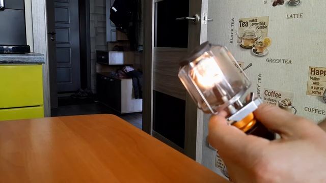 Туристический газовый фонарь