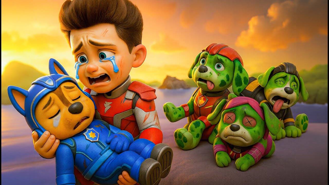 ОЧНИСЬ, ЧЕЙЗ! ПОЖАЛУЙСТА, НЕ СДАВАЙСЯ!!! - Грустная история | Собачий Патруль смотреть онлайн