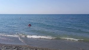 Дагомыс сегодня 31.08.2025 г.пляж отеля cosmos stay t воздуха 30 воды 25