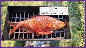 Лещ горячего копчения. Как закоптить леща.