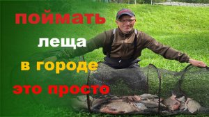 поймать леща в городе это просто