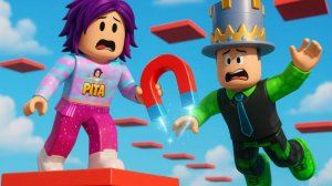 ЭТОТ МАГНИТ не РАБОТАЕТ! ПОБЕГ с ПОМОЩЬЮ магнитов ПАПА и ДОЧКИ в РОБЛОКС!