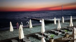 Адлер август / Шторм на море /