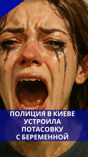 На Украине полиция избила беременную девушку из-за людоловов ТЦК
