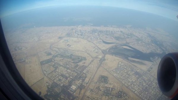 Дубай 2020 из окна самолёта DUBAI 2020 ROADCONTROL159