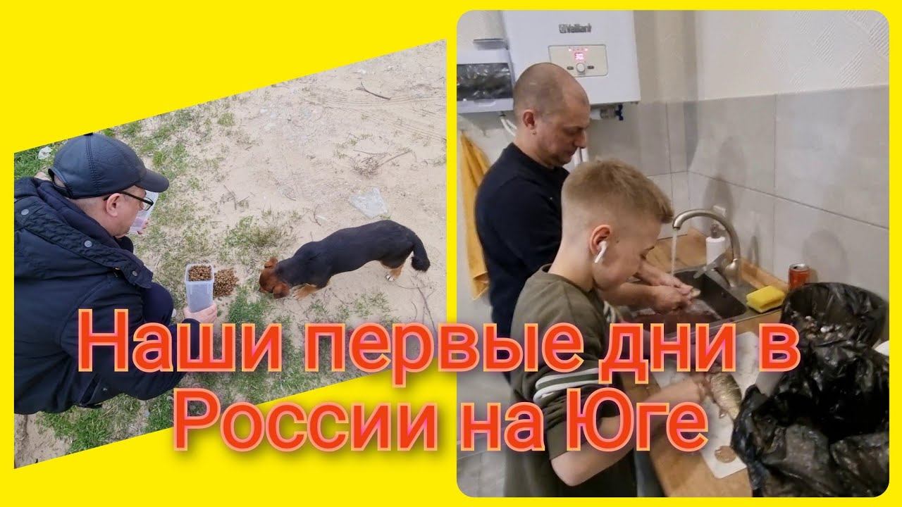 Переезд из Германии в Россию/ Наши первые дни в России на Юге/ Ужасный ветер/ Анапа/ Витязево/ Море смотреть онлайн
