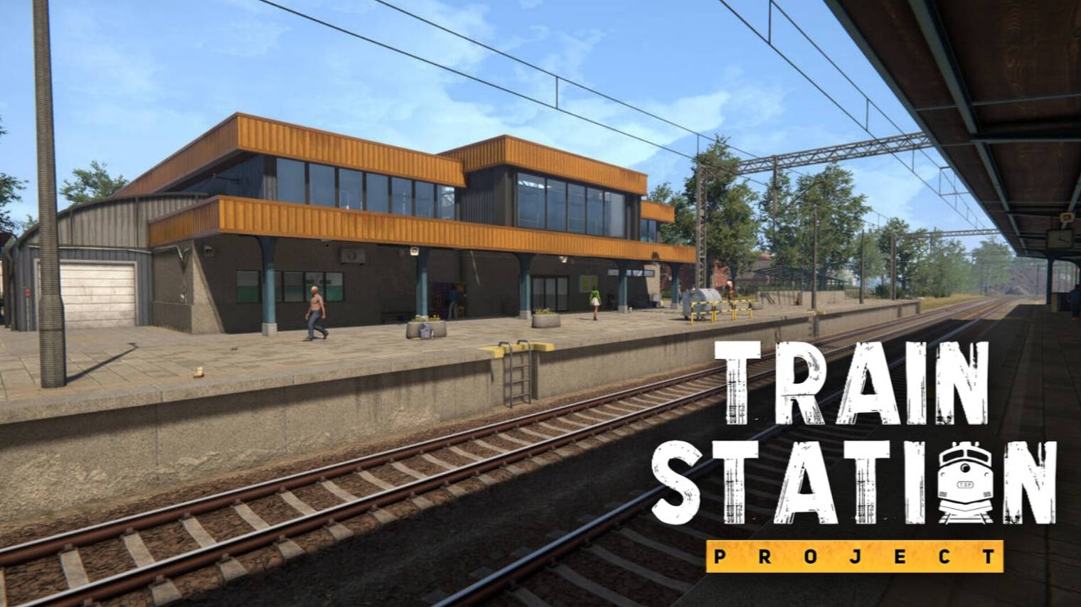 Симулятор Железнодорожной Станции (Уборка Вагонов) - Train Station Project смотреть онлайн