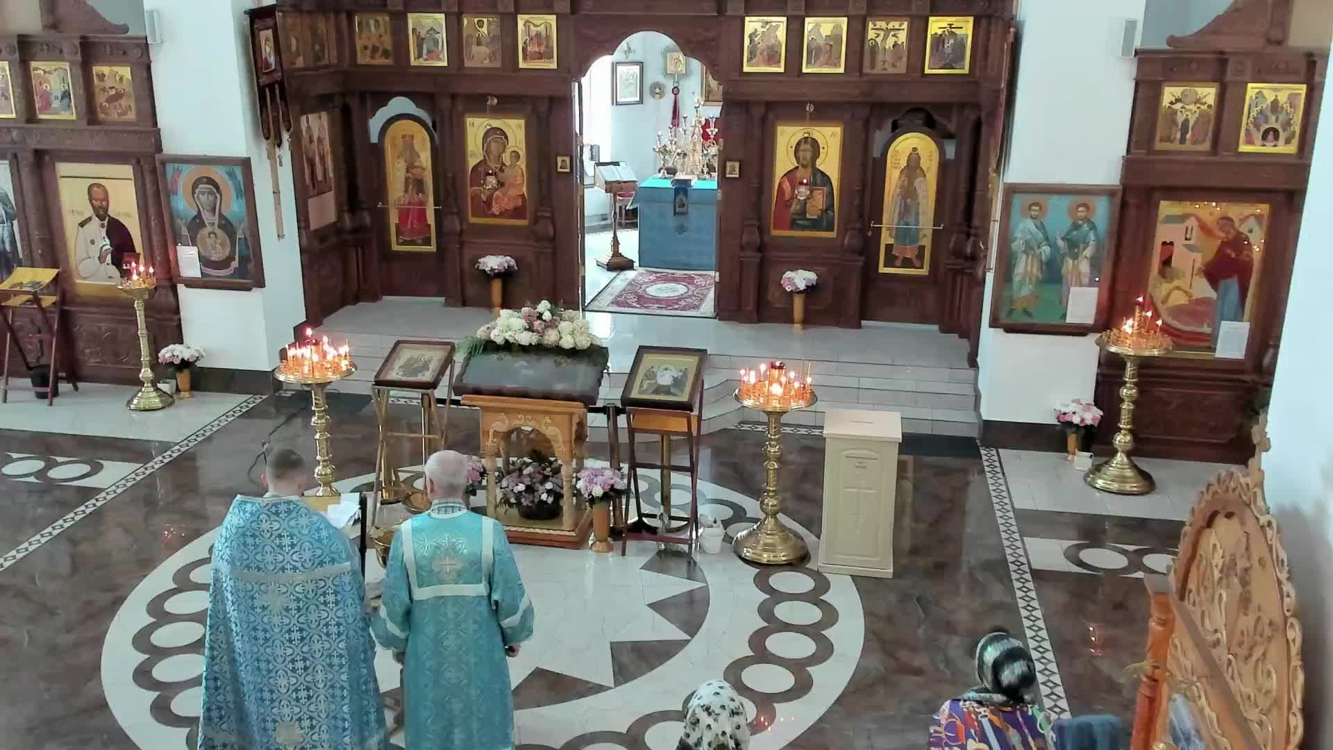 Богослужение в храме Космы и Дамиана 31.08.2025г. смотреть онлайн