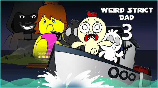 Строгий папа! часть 3 Мультфильм | анимация роблокс