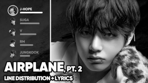 BTS - Airplane, Pt. 2 (Line Distribution + Lyrics Color Coded) PATREON REQUESTED