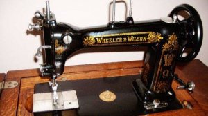 Швейная машина АФРАНА,немецкий потомок W & W №9. ОБЗОР.