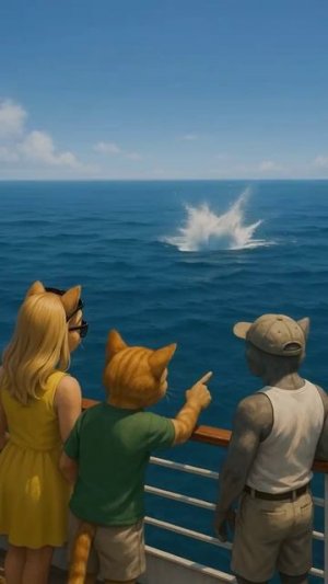 Когда Папа стал Героем😱🐱