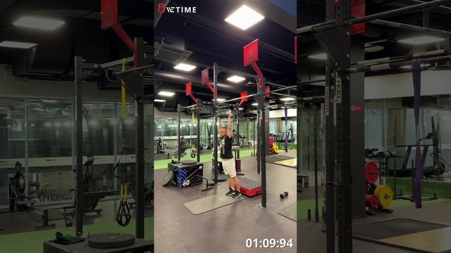 Бабаскин Артём. Территория Фитнеса Курск. Член клуба. 75 повторений