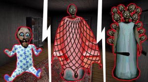 КАК МЕНЯЛАСЬ БАБКА ГРЕННИ В МАЙНКРАФТ GRANNY MINECRAFT