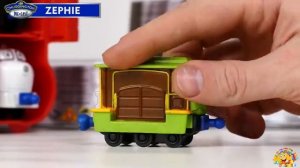 TRAINS FOR CHILDREN VIDEO Chuggington Wilson Carry Case with 17 Trains Review Toys.mp4