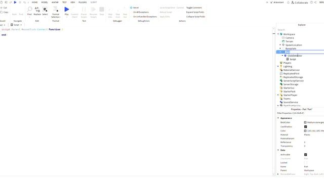 что такое True и False в Roblox Studio