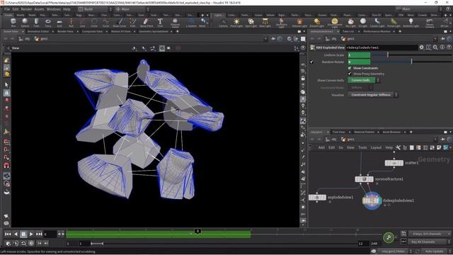 34. Houdini's SOP Nodes Part 27 смотреть онлайн