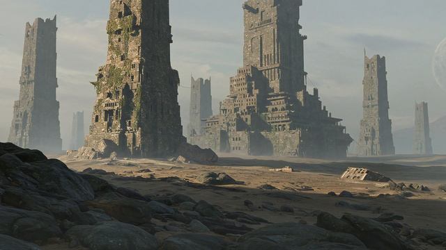 SACRED SILENCE ｜ Dark Dystopian Ambient ｜ Alien World Soundscape ｜ Dystopian Ambience, Background