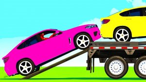 Мультфильмы для Малышей Машины, Автовоз и Супергерои – Вместе! Мультики про машинки Детские мультики