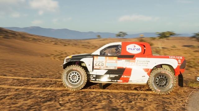 Car Toyota GR DKR Hilux. Toyota Gazoo Racing SA