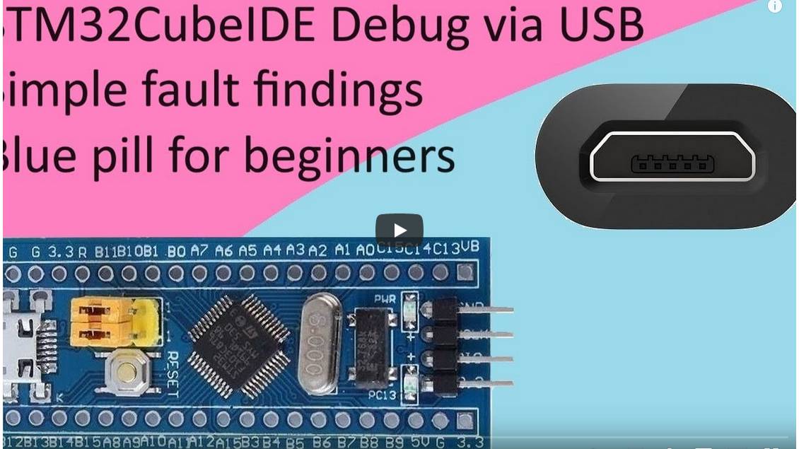 97. Send data from STM32 to PC via USB CDC with STM32F103C8T6 смотреть онлайн