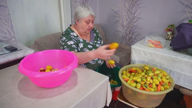 Бедная пенсионерка опешила от такого количества морковки Готовим на зиму моем мельчим замораживаем смотреть онлайн