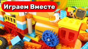 АСМР РАЗВИВАЮЩИЙ КОНСТРУКТОР ДЛЯ ДЕТЕЙ 🔴 СТРОИМ МАШИНКИ И ТЕХНИКУ ИЗ КОНСТРУКТОРА ДЛЯ ДЕТЕЙ