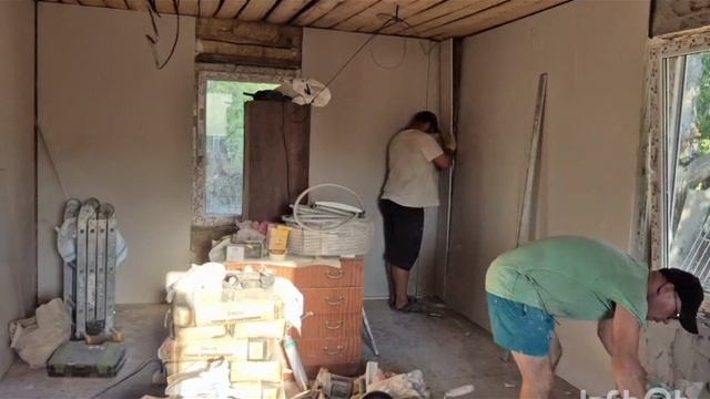 Ремонт дома своими руками/Штукатурка отменилась смотреть онлайн