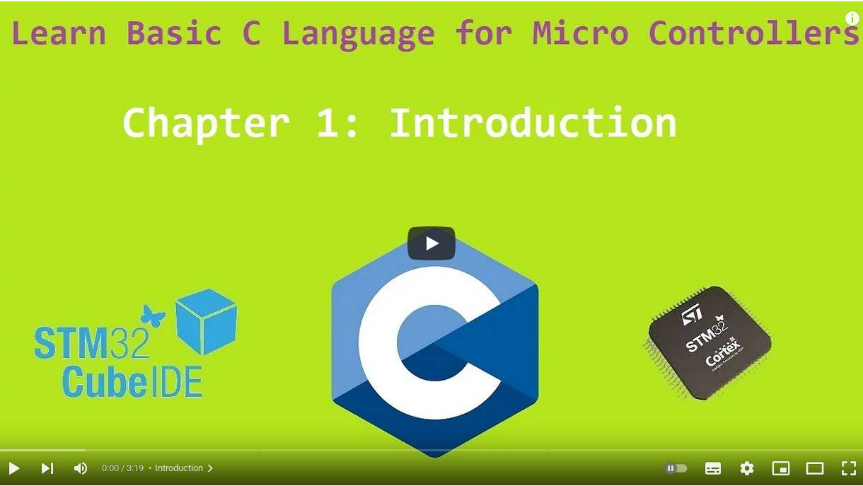 83. Basic C Language for Micro Controllers_ Chapter 1 - Introduction смотреть онлайн