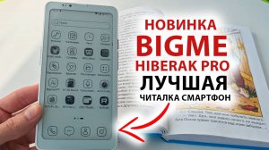 Смартфон Bigme Hiberak PRO - ДИСПЛЕЙ ЭЛЕКТРОННЫЕ ЧЕРНИЛА 6,13" E-ink, 5G, 8/256 ГБ, Dimensity 1080