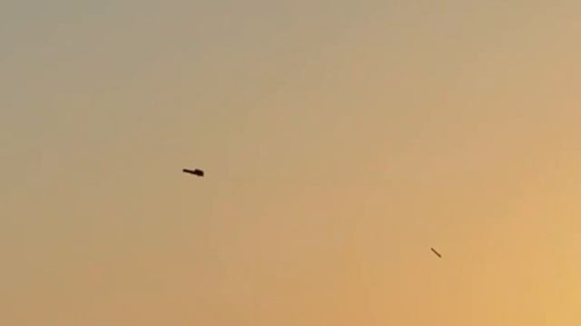 Пуск крылатых ракет Фламинго