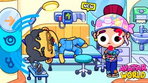 СУМАСШЕДШИЙ ВРАЧ УПАЛ В ОБМОРОК ОТ УКОЛА 🤣 Аватар ворлд СМЕШНАЯ ИСТОРИЯ❤️