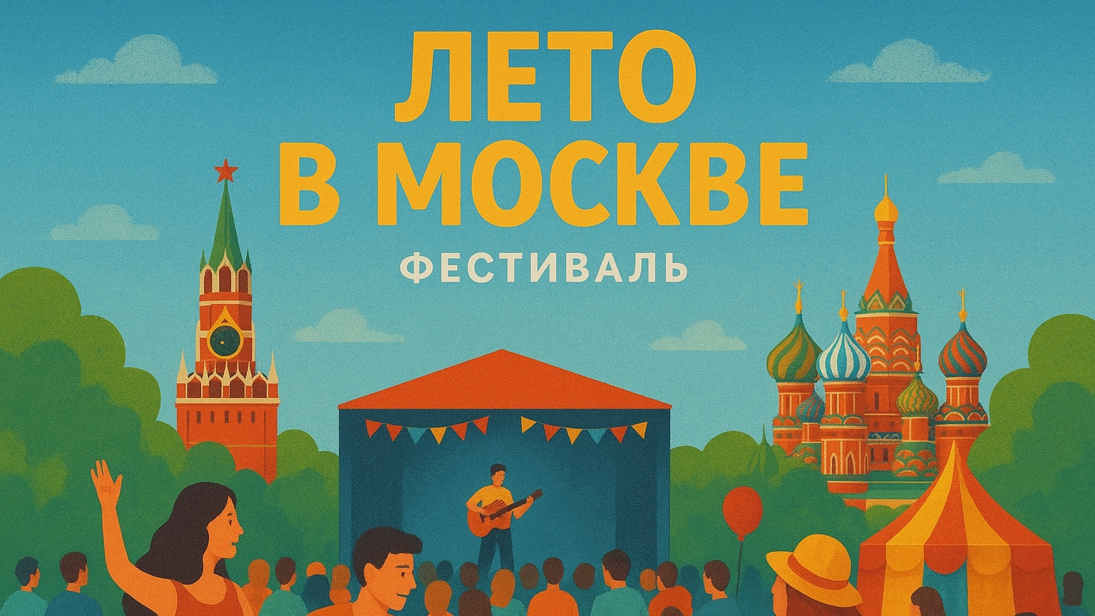 Как обойти ключевые локации Лето в Москве за один день