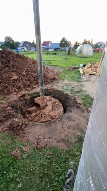 Копка колодца в Московской области смотреть онлайн