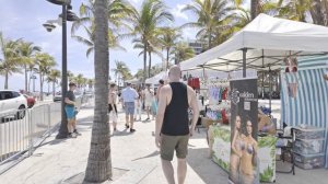 Восхитительная прогулка по  Форт-Лодердейле - Лас-Олас-Бич )= ВИДЕО В 2К!