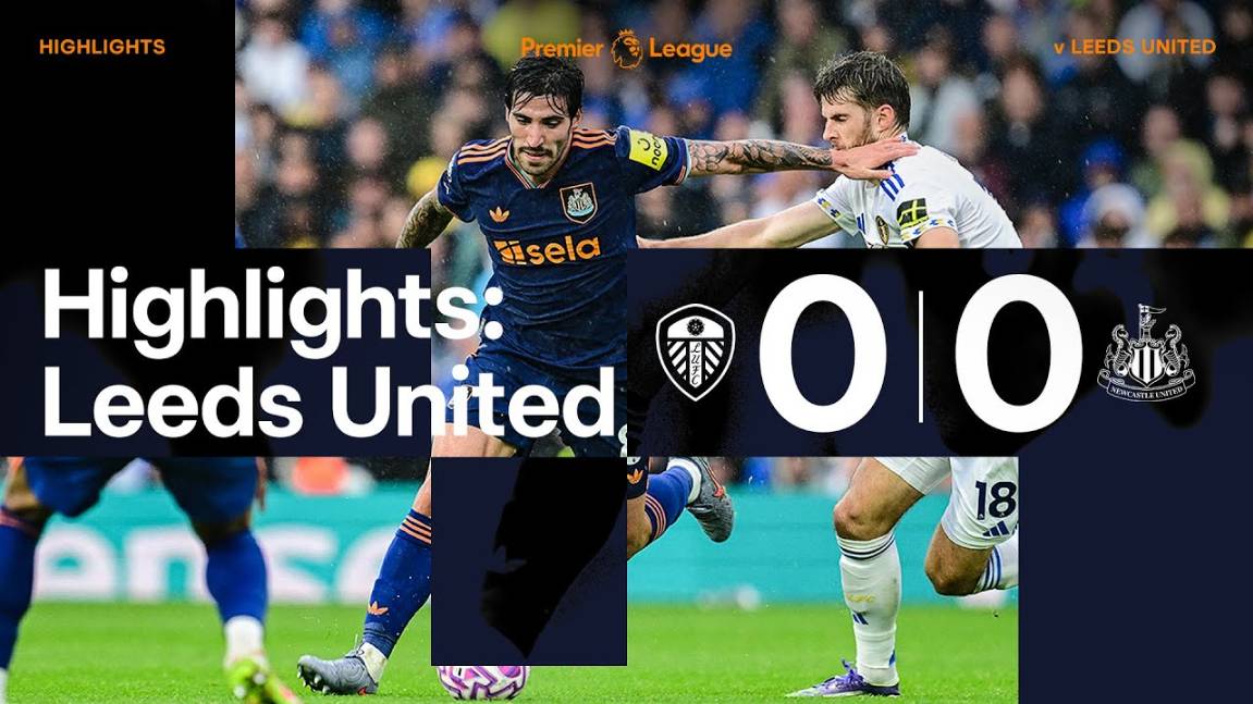 Обзор матча Лидс Юнайтед - Ньюкасл Ю. | Highlights | Leeds United - Newcastle United | 30.08.2025