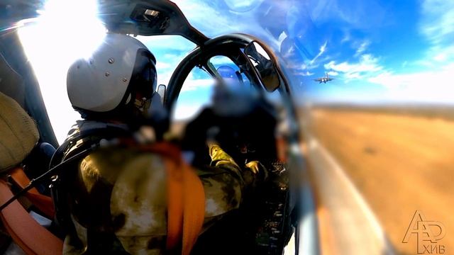 Штурмовой самолет СУ-25. Боевой вылет. смотреть онлайн